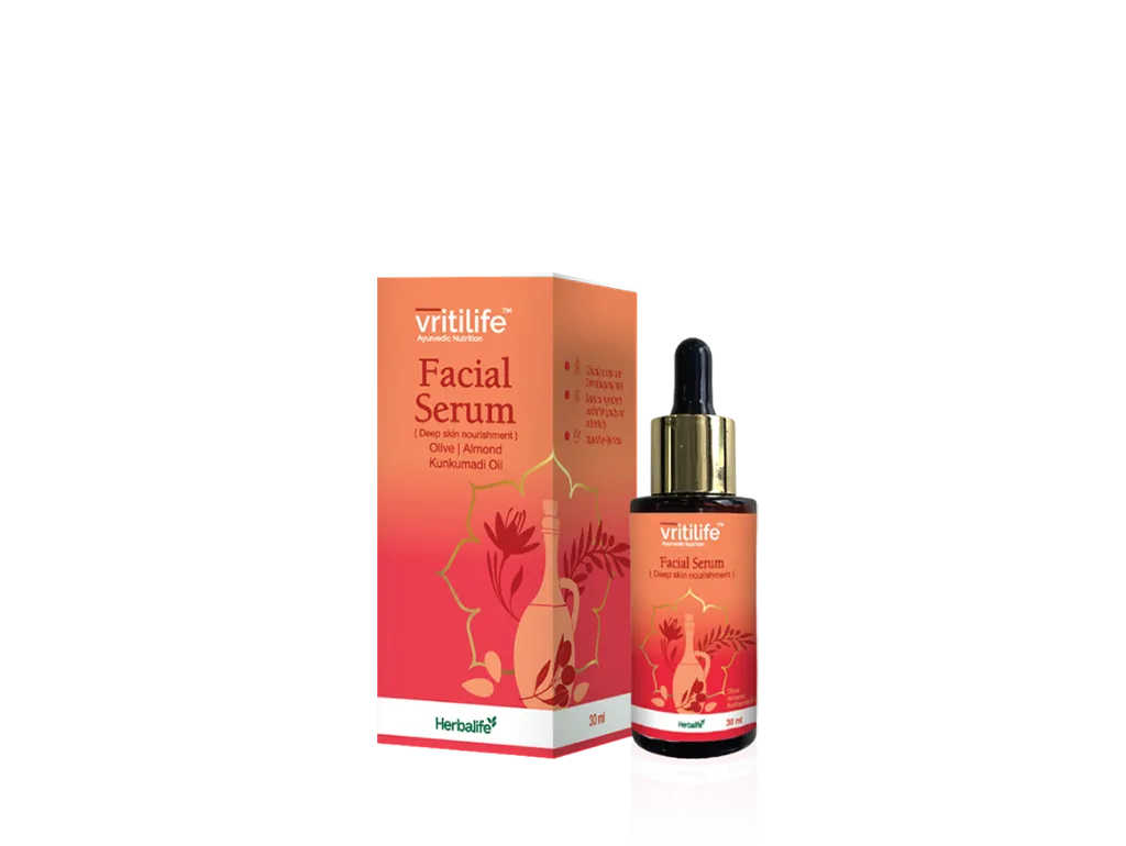Vritilife® Facial Serum (Deep Nourishment) — A synergy of Ayurveda's beauty oils to nourish and nurture the skin.