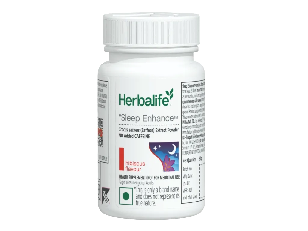 Sleep Enhance™ — Drift to improve sleep quality^ with this plant-based health supplement.