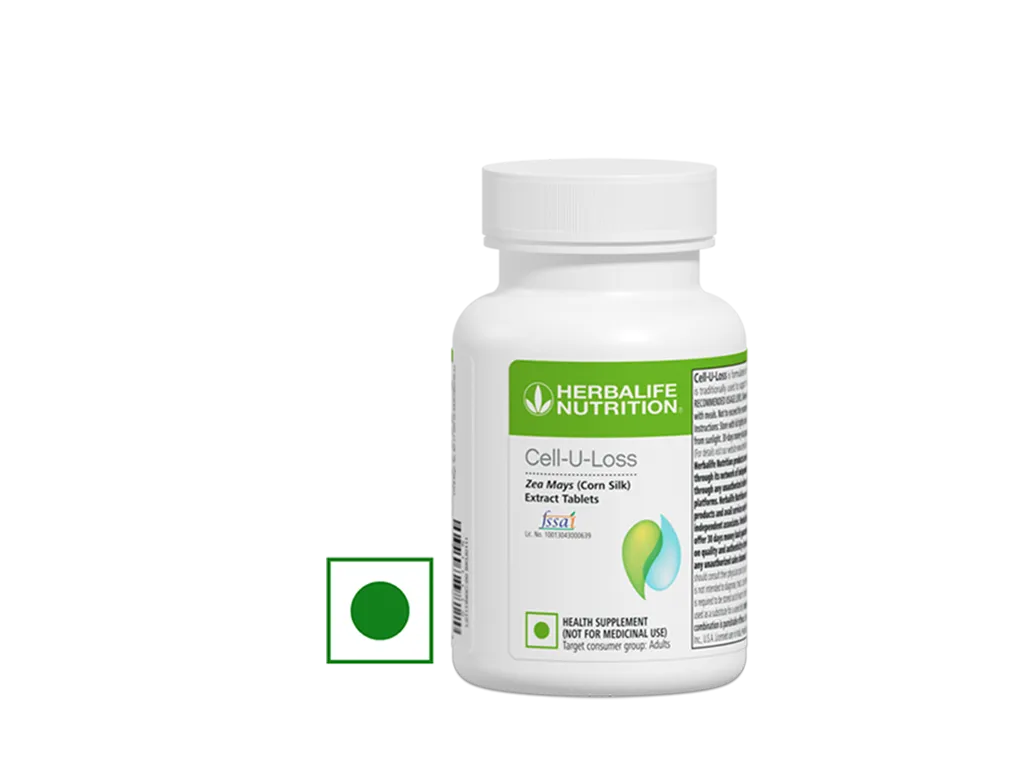 Cell-U-Loss — A health supplement, exclusively formulated with corn silk extract.